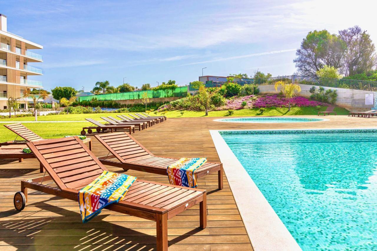 Ferienwohnung Marvell Design With Heated Pool&Gym&Playground Albufeira Exterior foto