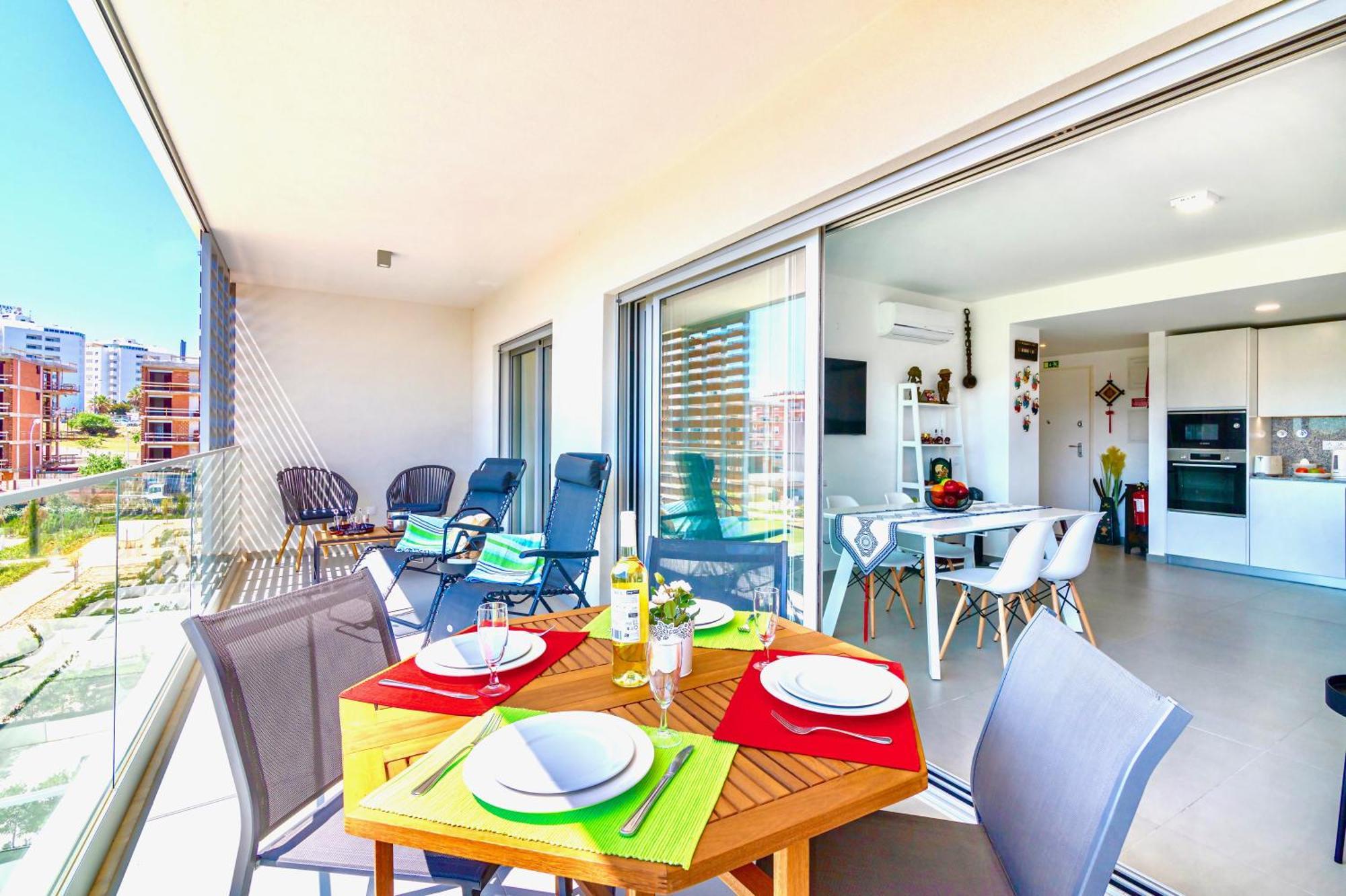 Ferienwohnung Marvell Design With Heated Pool&Gym&Playground Albufeira Exterior foto
