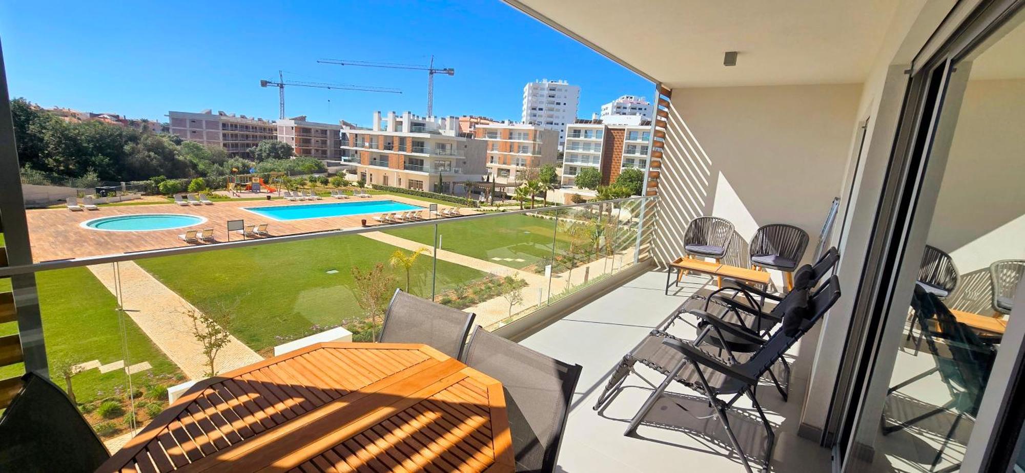 Ferienwohnung Marvell Design With Heated Pool&Gym&Playground Albufeira Exterior foto